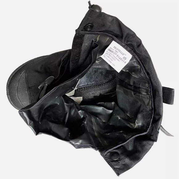 NEW! NEOS TRAVELLER TN1 BLACK NYLON OVERSHOES OVERBOOTS ADULT XS WOMENS 4.5-6 - Picture 14 of 15